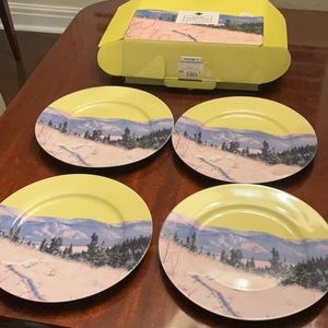 DRAKE GENERAL STORE YUKON DINNER PLATES SET OF 4